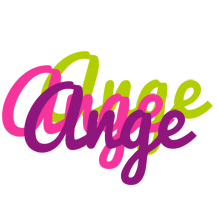 Ange flowers logo