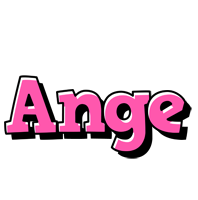 Ange girlish logo