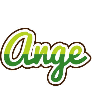 Ange golfing logo