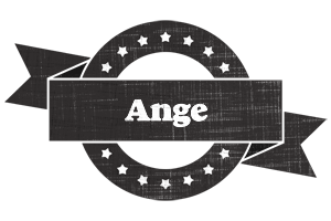 Ange grunge logo