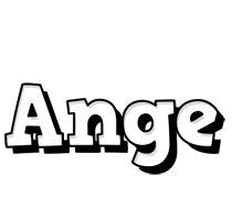 Ange snowing logo