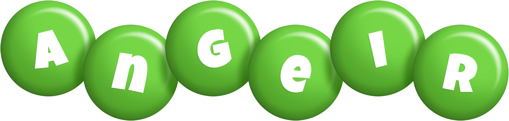 Angeir candy-green logo