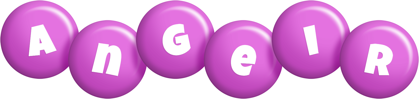 Angeir candy-purple logo