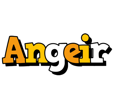 Angeir cartoon logo