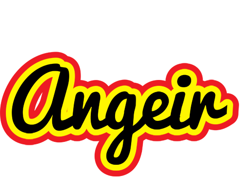 Angeir flaming logo