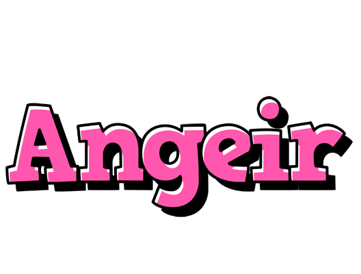 Angeir girlish logo