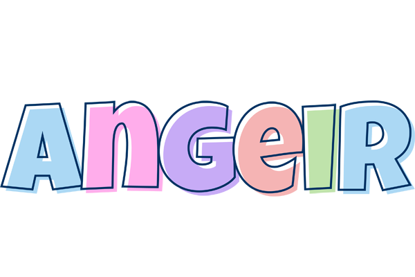 Angeir pastel logo