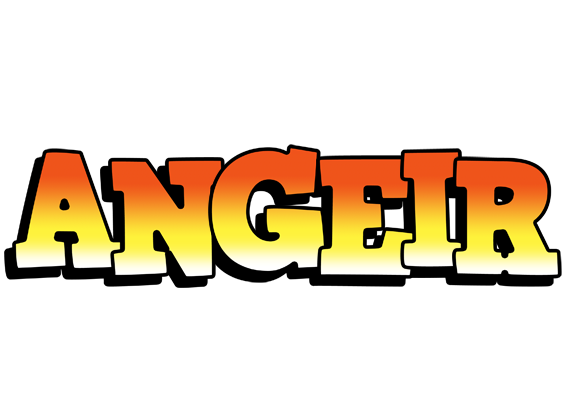 Angeir sunset logo
