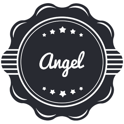 Angel badge logo