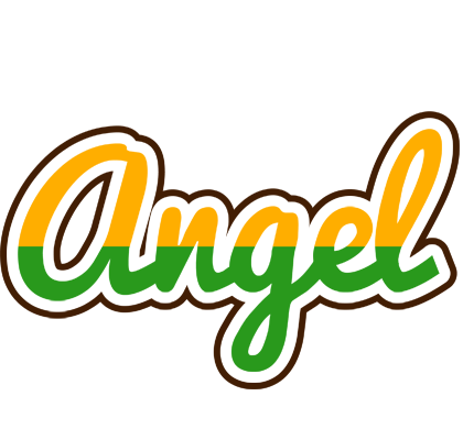 Angel banana logo