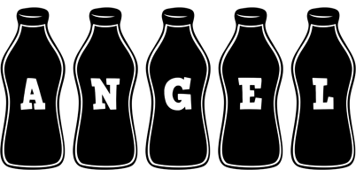 Angel bottle logo