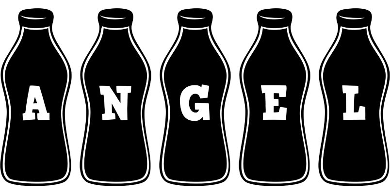 Angel bottle logo