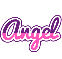 Angel cheerful logo