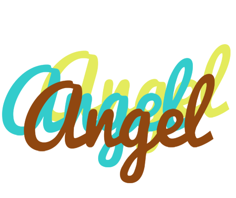 Angel cupcake logo