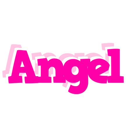 Angel dancing logo