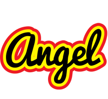 Angel flaming logo