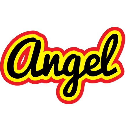 Angel flaming logo