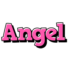 Angel girlish logo