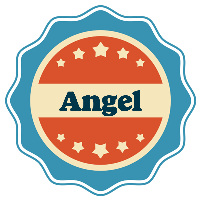 Angel labels logo