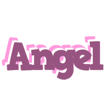 Angel relaxing logo