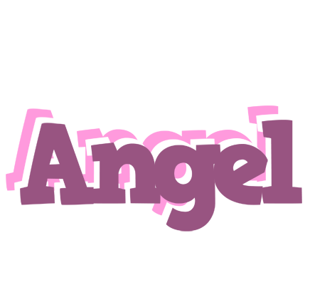 Angel relaxing logo