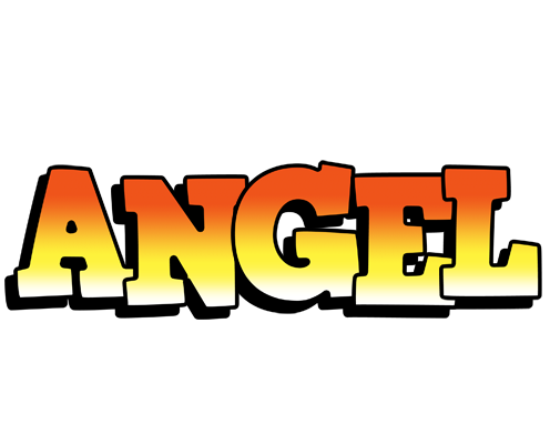 Angel sunset logo