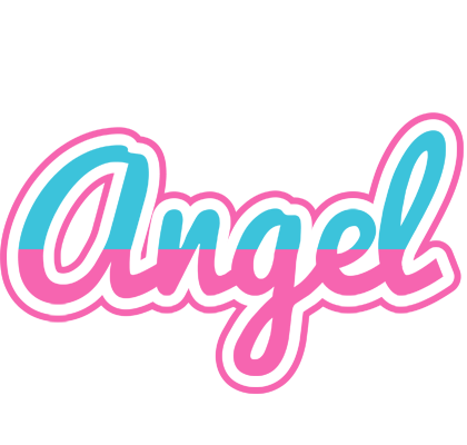 Angel woman logo