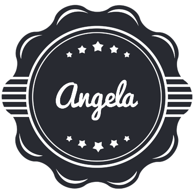 Angela badge logo