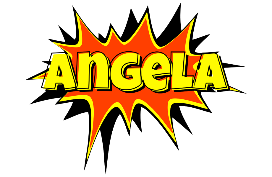 Angela bazinga logo