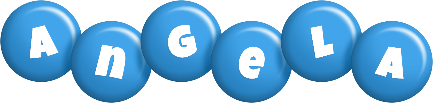 Angela candy-blue logo