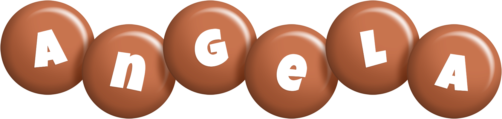 Angela candy-brown logo