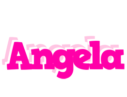 Angela dancing logo