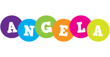 Angela happy logo