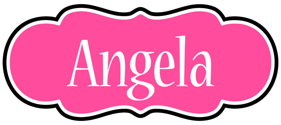 Angela invitation logo
