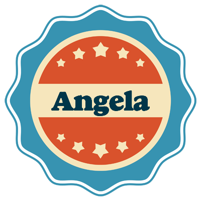 Angela labels logo