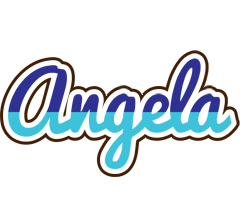 Angela raining logo