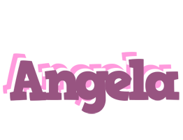 Angela relaxing logo