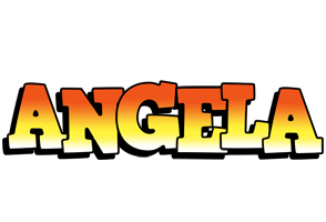 Angela sunset logo