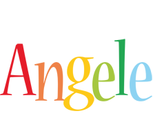 Angele birthday logo