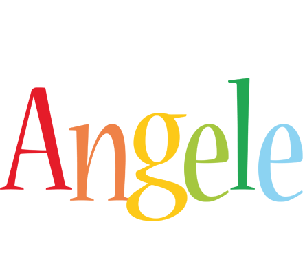 Angele birthday logo