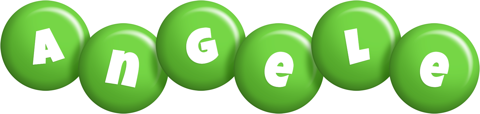 Angele candy-green logo