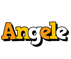 Angele cartoon logo