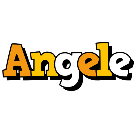 Angele cartoon logo