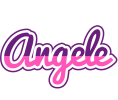 Angele cheerful logo