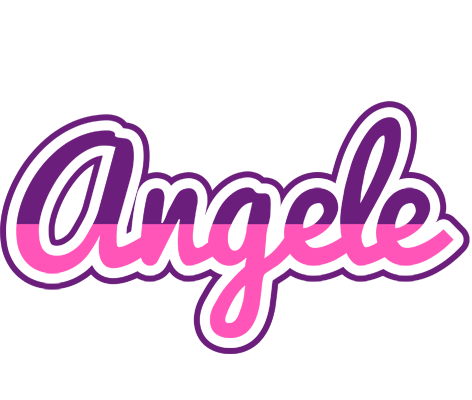 Angele cheerful logo