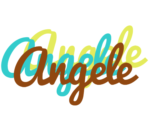 Angele cupcake logo