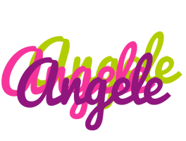 Angele flowers logo