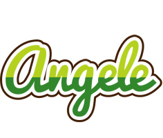 Angele golfing logo