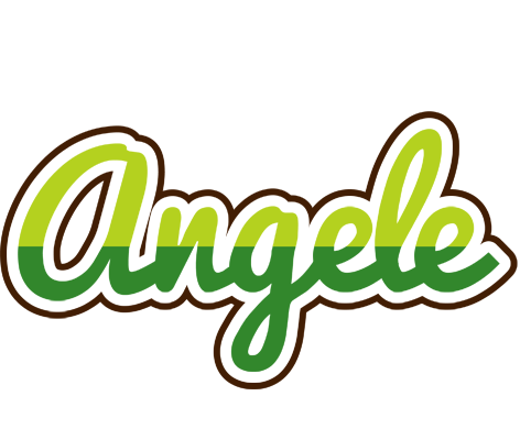 Angele golfing logo