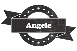 Angele grunge logo